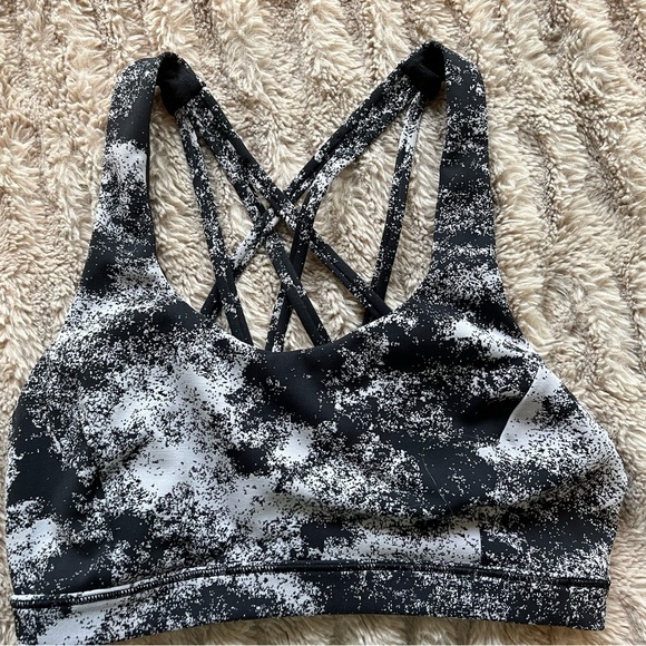 LULULEMON Cross Back Sports Bra - Picture 1 of 2